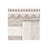 Jacques Hand Woven Wool/Cotton Striped Rug in Gray/Ivory-1662975466