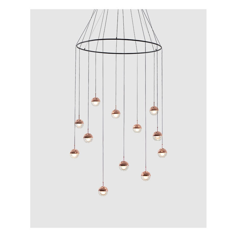 Dora 12 - Light Pendant, Copper