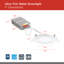 Ensemble de 4 luminaires encastrés à DEL réglables CCT Remodel