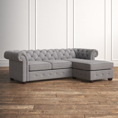 Dunn Upholstered L-Shaped Sectional Right Hand Facing