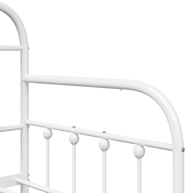 Daybed Frame Steel, White, Small Single (2'6)