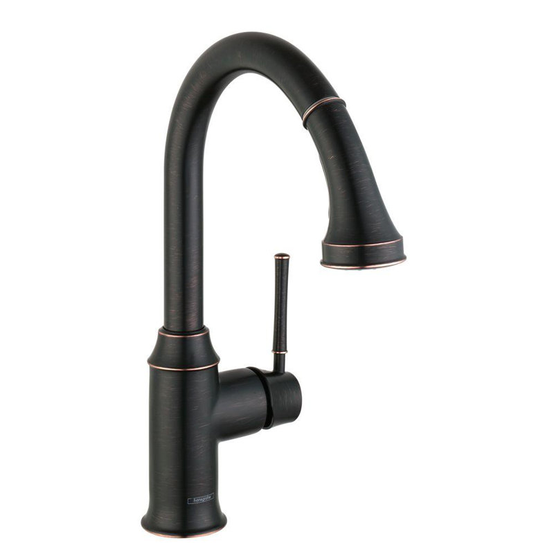 Talis C Single Handle Kitchen Faucet, Oil Rubbed Bronze, 1.75 GPM