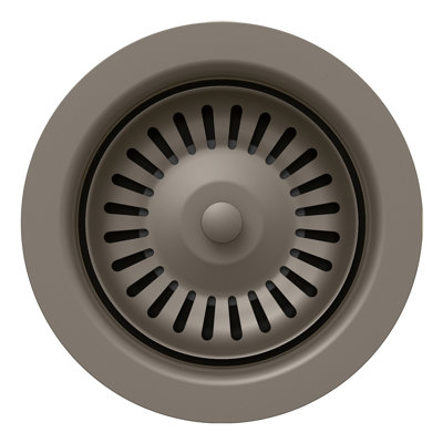 COLOUR BASKET STRAINER-METAL-VOLCANO GRAY