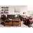 Bookshelf, Wooden, Iron Frame, Light Brown