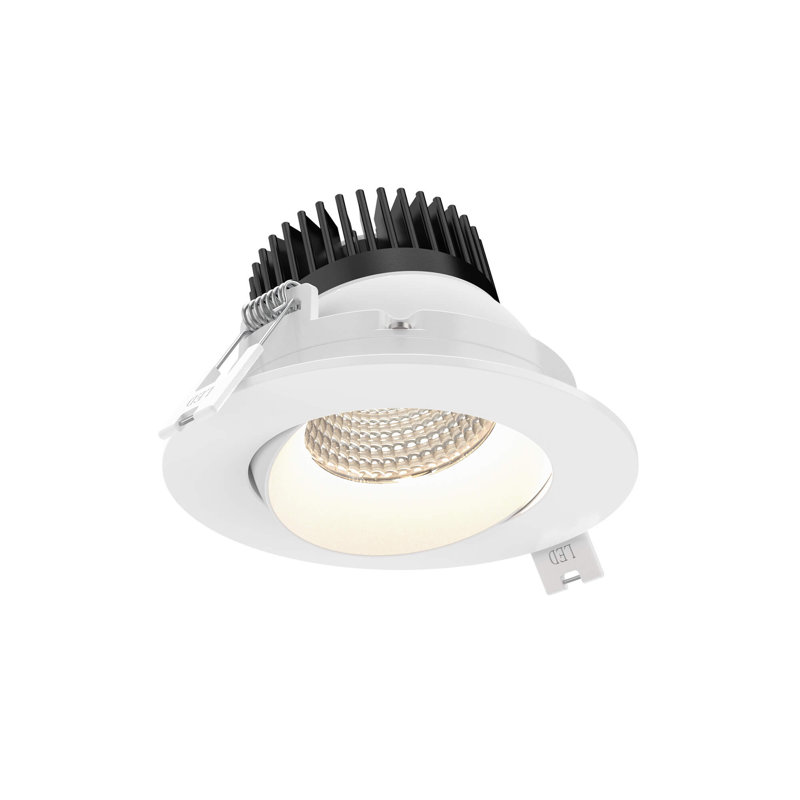 Revolve 3.5'' Selectable Color Temperature 12 Watt Dimmable Air-Tight IC Rated LED Canless Recessed Lighting Kit
