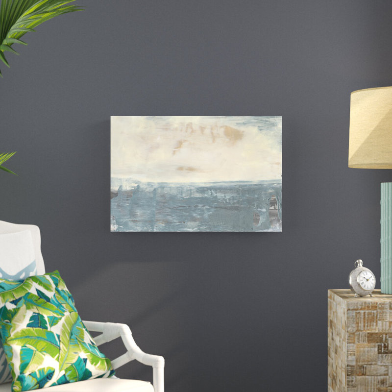 «Peace And Calm III» par Lila Bramma - reproduction d'art sur toile tendue, H 20 po x l 30 po