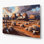 Art mural en métal noir Southwestern Cowboy Western Ranch 93