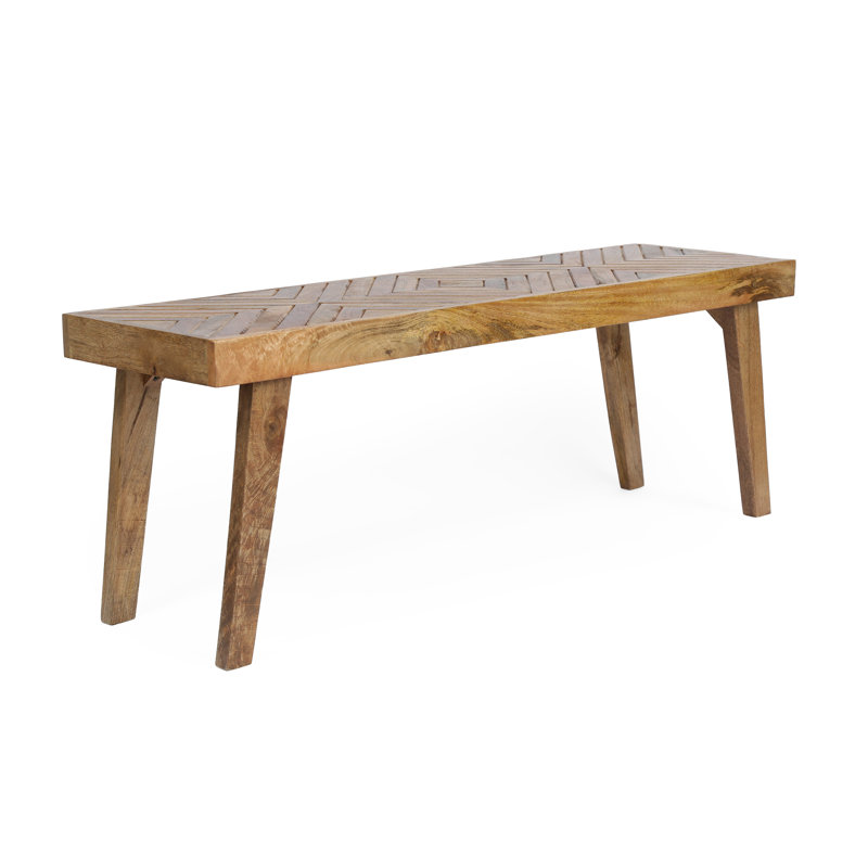 Banc de salle à manger en bois, Naturel