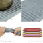 Tapis de dessous en silicone durable pour cuisine résistante à la chaleur-531939358