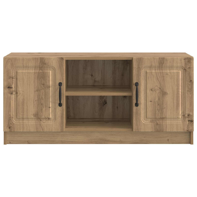 TV Stand, 47cm H x 102cm L x 34.5cm W, Artisan Oak