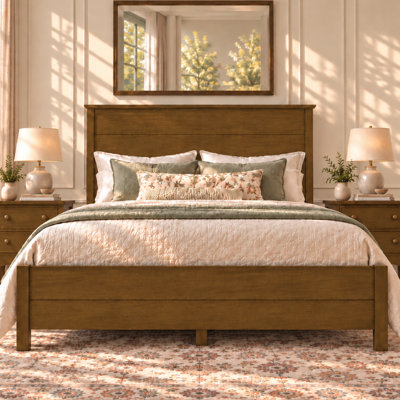Cape Solid Wood Bed Frame
