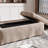 Upholstered Slipcovered Ottoman-1239891652
