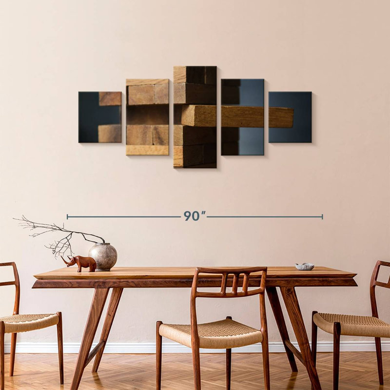 Jenga Game, 36" H x 80" W
