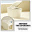 Toilette intelligente 10 po, capteur activé, siège chauffant, bouclier en mousse, lavage de bidet, filtration d'eau et stérilisation