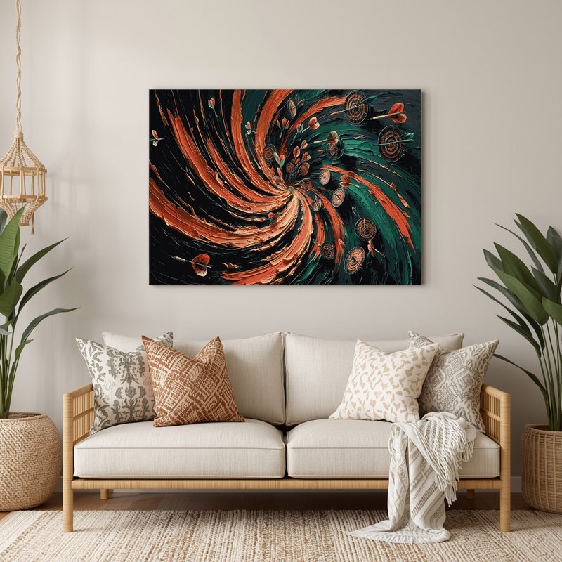 Art mural bleu en métal, H 11 po x l 14 po x P 0,05 po