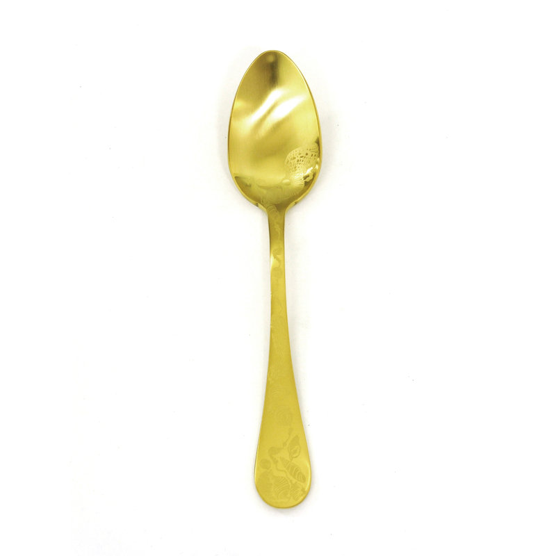 Venere Table Spoon - 24 Pieces, Ice Gold