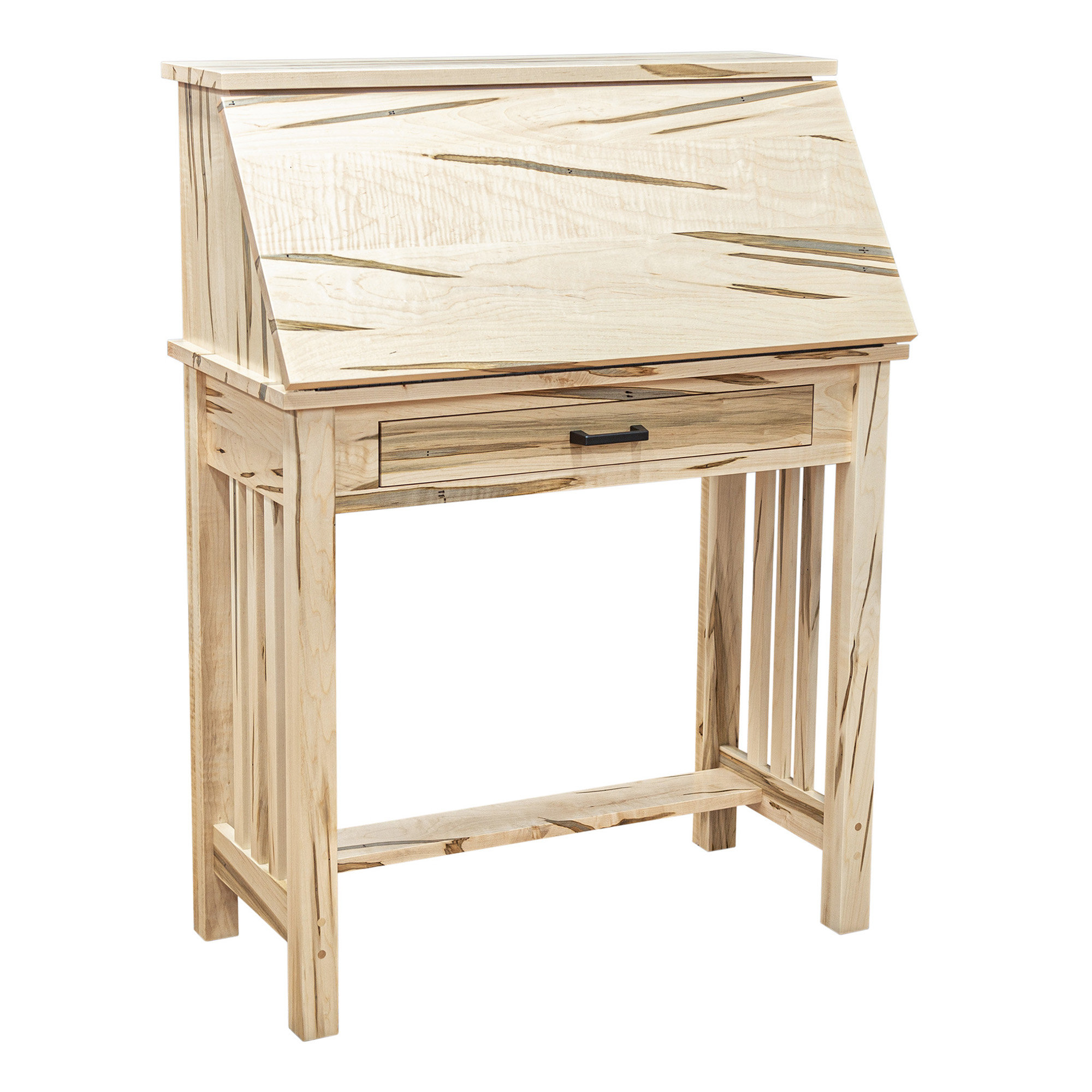 Loon Peak Knorr Solid Wood Secretary Desk | Wayfair