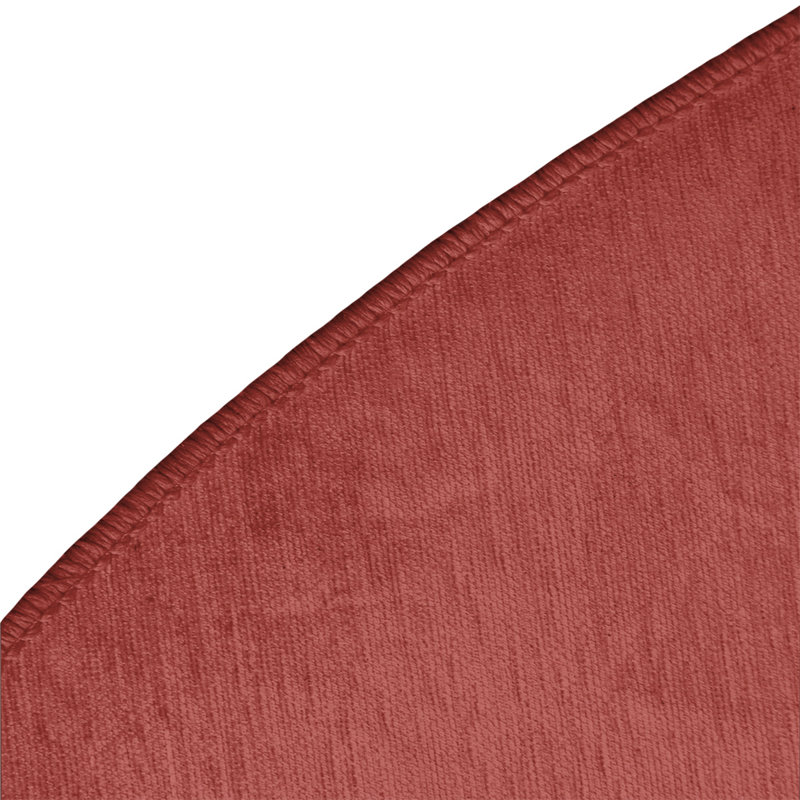 Chenille Striped Indoor Rug, Round 5'