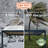 Backyard Discovery Evanston 16' x 10' Galvanized Steel Wall-Mounted Louvered Pergola Kit with Adjustable Steel Roof and PowerPort