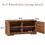 Banc de rangement pour 8 paires de chaussures (39,4 po L)-336826583