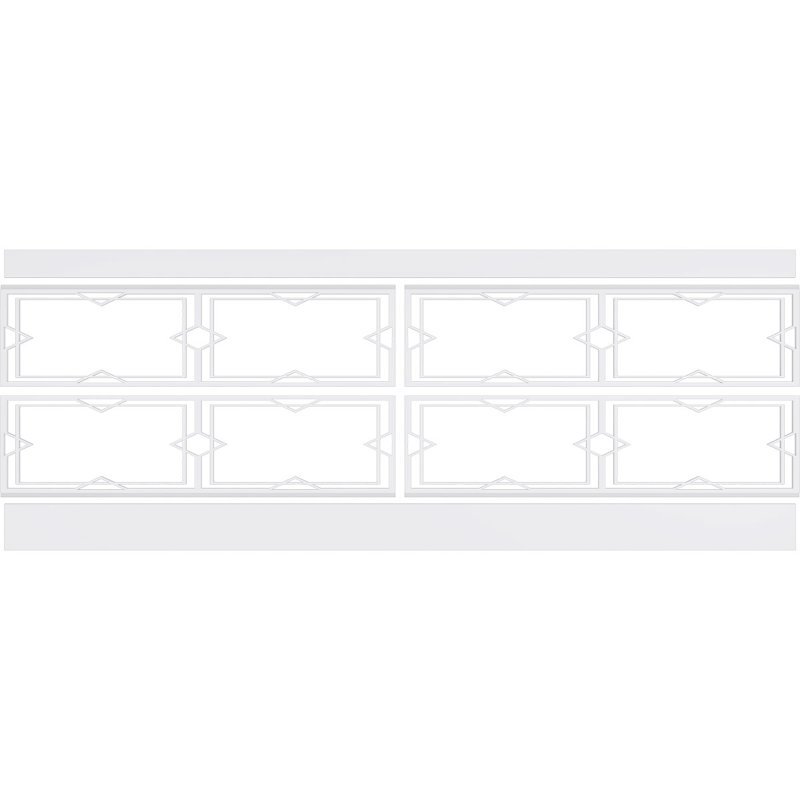 Ensemble de lambris en PVC Fleming, H 32 po x l 94,5 po x P 0,625 po
