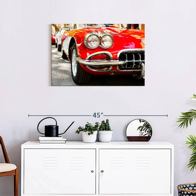 Mehar Glossy Classic Car, 20" H x 30" W