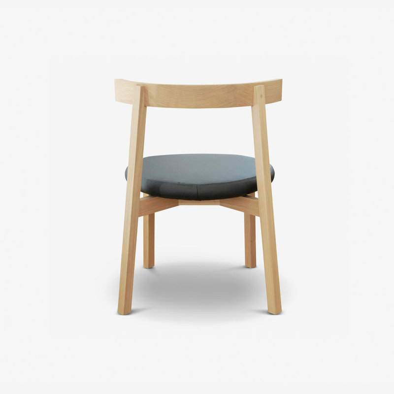 Oki-Nami Chair, Oak