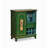 31.50" Green Rectangular Solid Wood Wine Racks