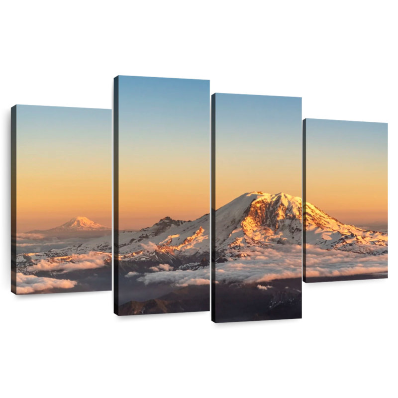 Alvord Winter Cascade Range, 27" H x 43" W