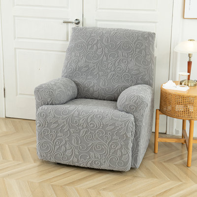 Housse pour fauteuil inclinable à motif floral 4 pièces
