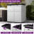 Balconera 30.7 " W 61 Gallons Water Resistant Resin Deck Box-98067313