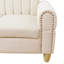 Ensemble de canapé de salon 2 pièces blanc-1896893992