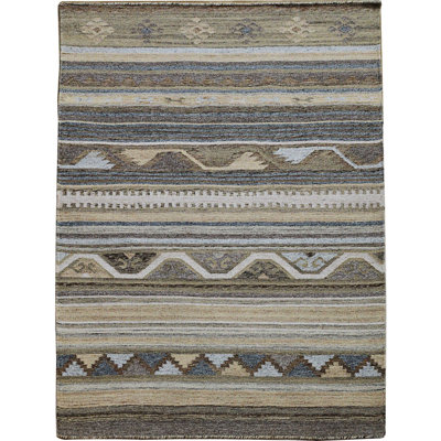 Southwestern Wool Area Rug