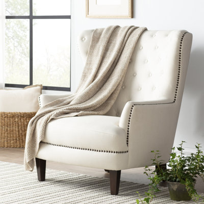Cotton Knit Throw Blanket