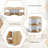 Kaileia Single Coffee Table, End table-746458953