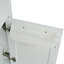 Meuble-lavabo de 30 pouces avec lavabo en céramique et beaucoup de rangement - le choix parfait pour les petites salles de bain