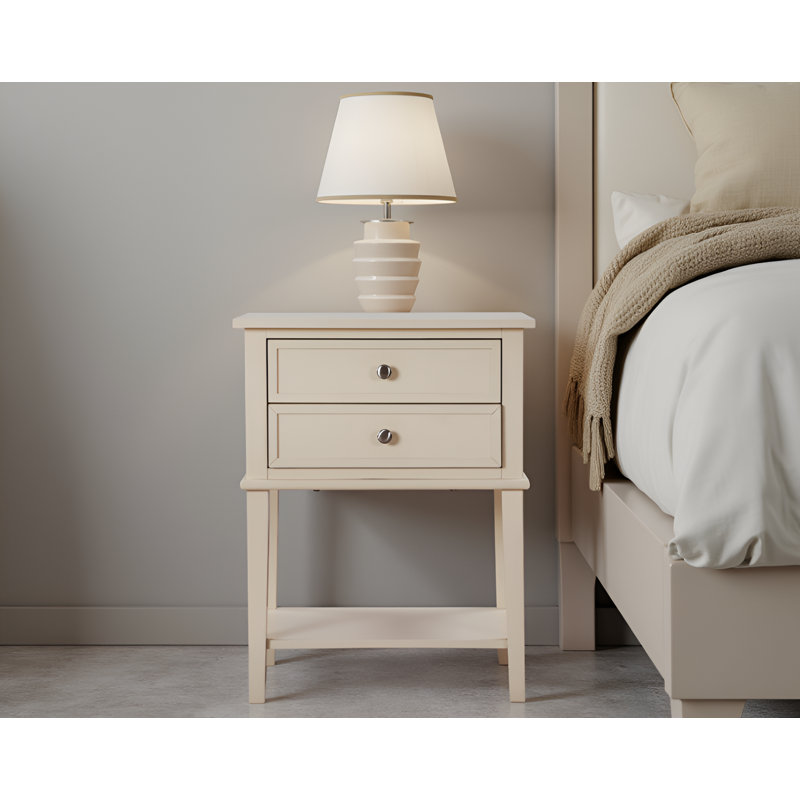 Table de chevet Zeist Beige, Beige