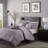 7 Piece Jaquard Comforter Set Purple-122941501
