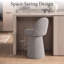 Everly Swivel Upholstered Counter Stool with Solid Wood Frame-337933240