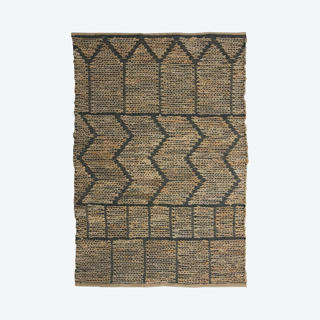 Adalyn Geometric Hand Woven 120cm X 180cm Area Rug