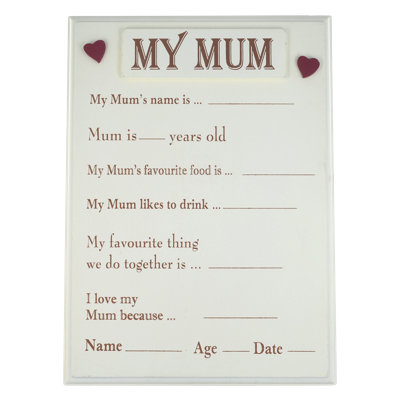 Aswith Text & Numbers Decorative Plaque / Box Sign