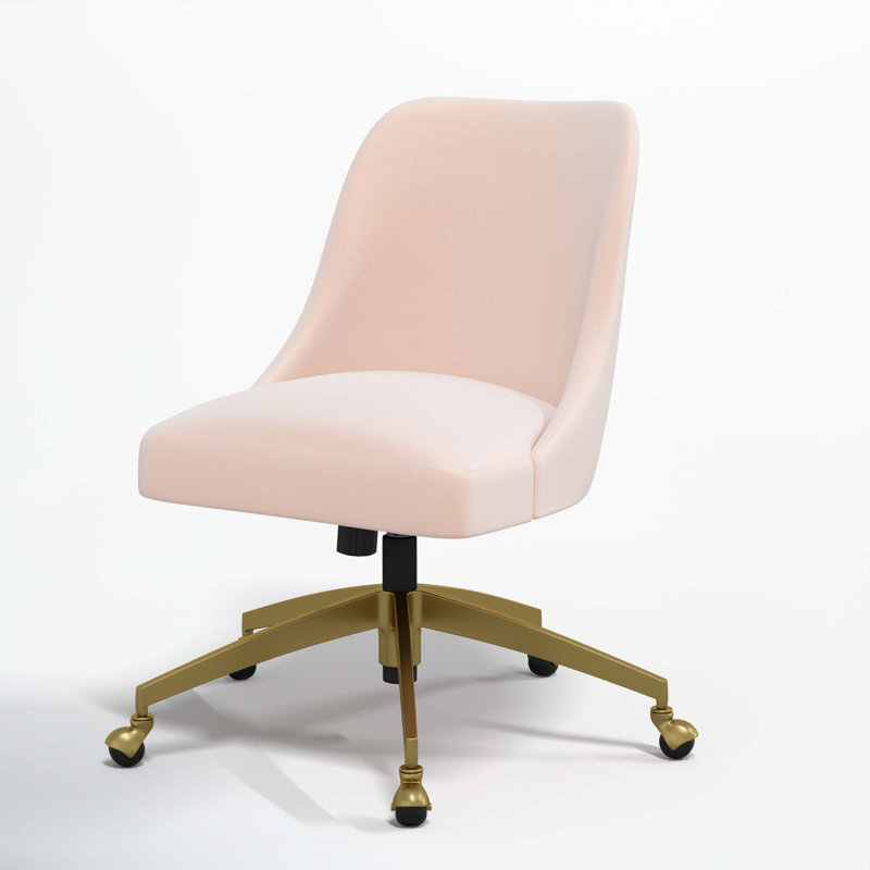 Chaise de bureau Tamieka, Boucle ivoire classique