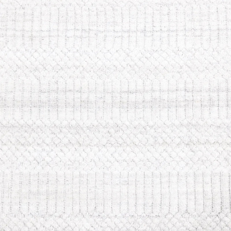 Sanam Handmade Cotton and Wool Area Rug, Rectangle 3' x 5'