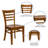 Lyman Ladder Back Wooden Restaurant Chair-23209927-124296863
