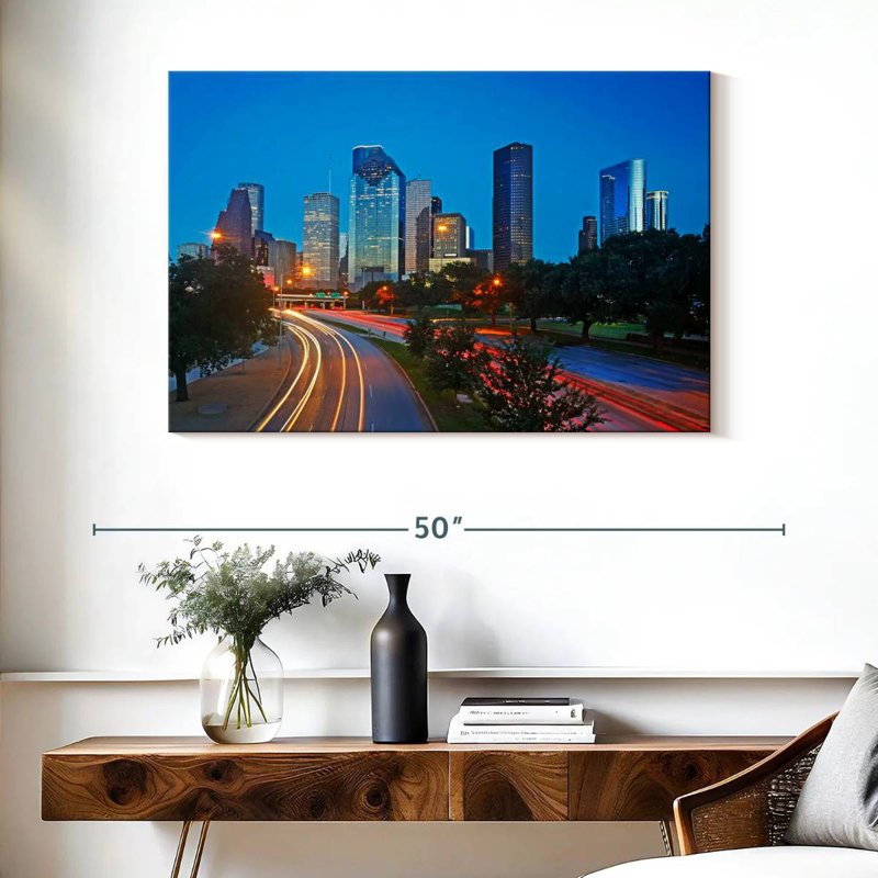 Mehar Houston Nightfall, 26" H x 39" W