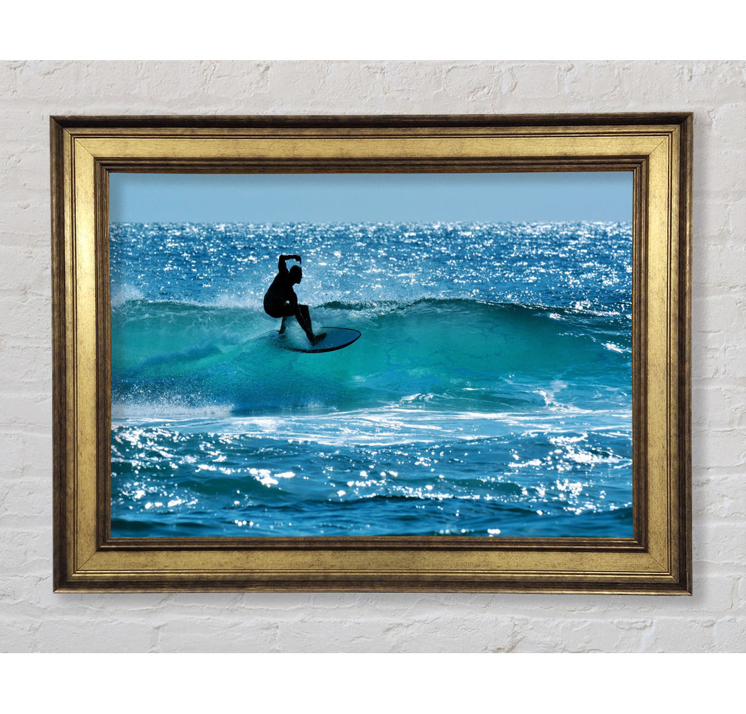 California Surfer - Bilderrahmen Kunstdrucke