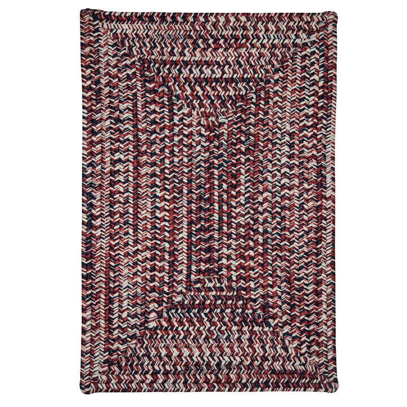 Tapis intérieur / extérieur réversible Tabb - patriotique, Rectangle 11 pi x 14 pi