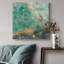 «Teal Lace II», reproduction sur toile tendue-1278399435