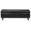 Faux Leather Upholstered Storage Bench-1250002984