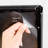 Black 8.5x11 Aluminium Opti Snap Poster Frame – 1″ Profile Wall-Mount Front-Loading Display Frame with Anti-Glare Cover for Posters, Documents & Certificates - 200 Pack -120244672